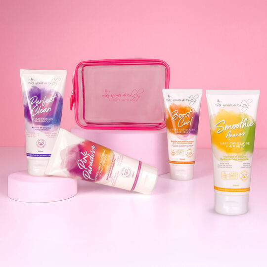 Kit d'embarquement cheveux fris&eacute;s