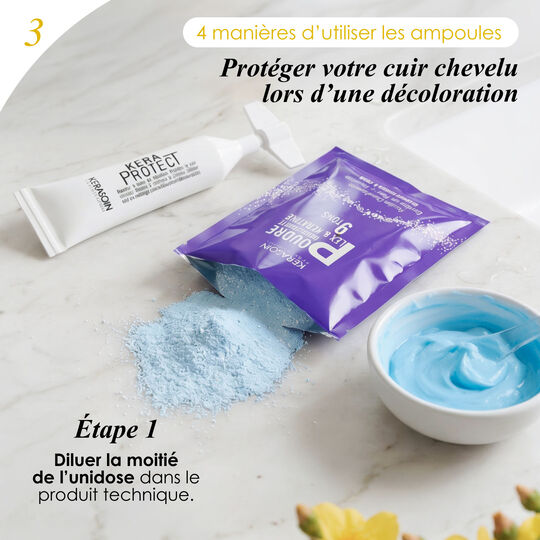 Ampoule de protection des cheveux Keraprotect 5 unidoses 10ml