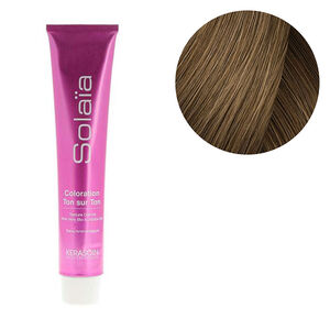 Coloration ton sur ton Solaïa 8.0 blond clair,  Coloration ton sur ton Solaïa 8.0 blond clair