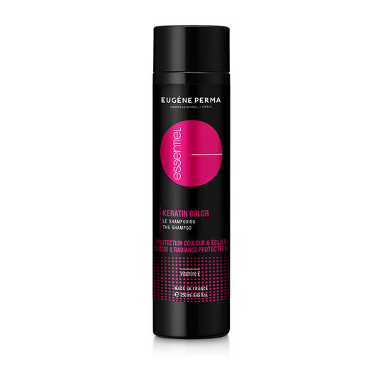 Rituel cheveux colorés shampooing et masque Essentiel Keratin Color