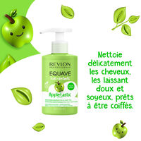 Duo shampooing & d&eacute;m&ecirc;lant enfant Equave Kids applestastic