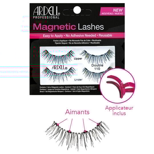 Faux cils et applicateur Magnetic Double 110