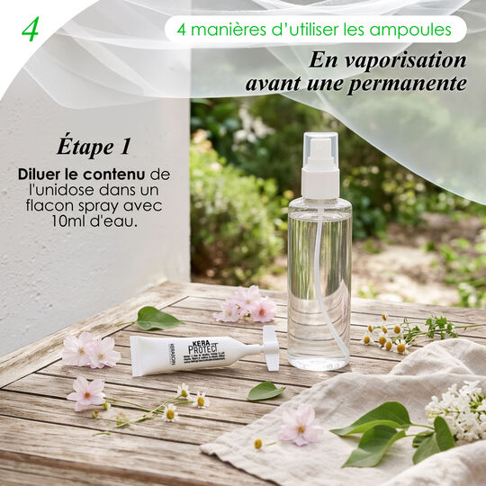 Ampoule de protection des cheveux Keraprotect Unidose 10ml