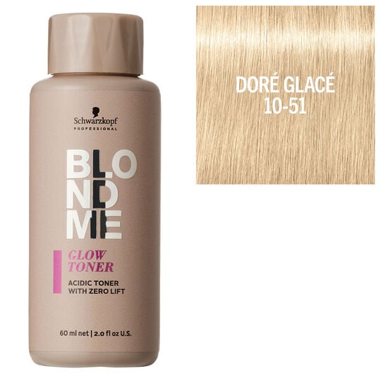 Patine nuanceur &eacute;clat Blondme 10-51 dor&eacute; glac&eacute;