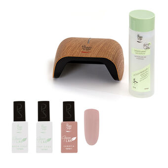Kit de vernis à ongles longue tenue Green Lak camélia