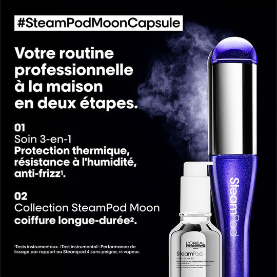 Lisseur-boucleur Vapeur SteamPod 4 en &eacute;dition limit&eacute;e Moon Capsule