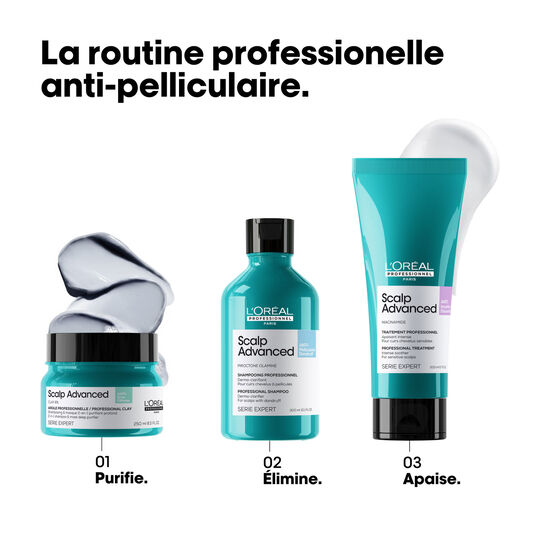 Shampooing dermo-clarifiant anti-pelliculaire Scalp Advanced 500ml
