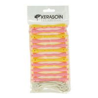 Lot de 12 bigoudis permanente longs ondul&eacute;s