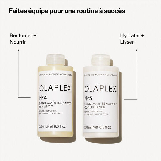 Routine cheveux normaux &agrave; &eacute;pais