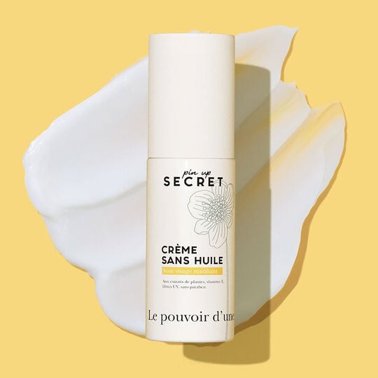 Cr&egrave;me sans huile soin matifiant hydratant visage