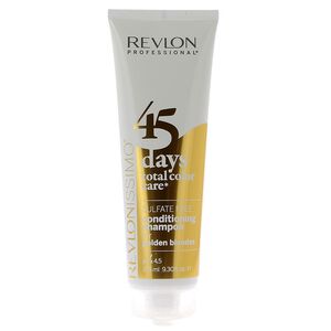 2 en 1 Shampooing et soin cheveux colorés 45 Days doré golden blondes