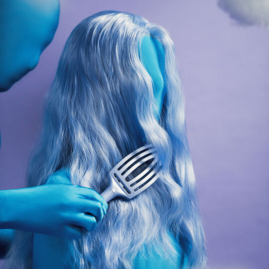 Brosse d&eacute;m&ecirc;lante Fingerbrush Care Iconic arctic teal