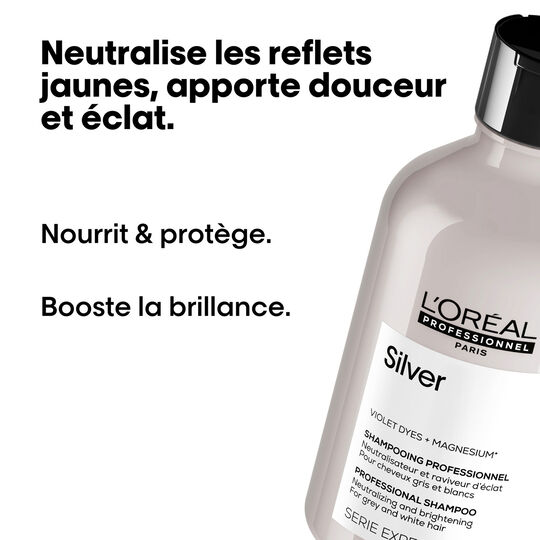 Shampooing d&eacute;jaunissant Silver 500 ml