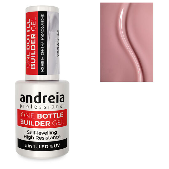 Gel de construction 3 en 1 One bottle builder gel nude pink