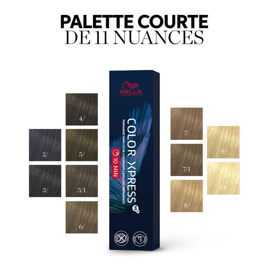 Coloration permanente Color Xpress 8/ blond clair naturel