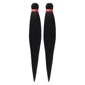 Cheveux à tresser pré-etirés 2 x 46" 1,  Cheveux à tresser pré-etirés 2 x 46" 1