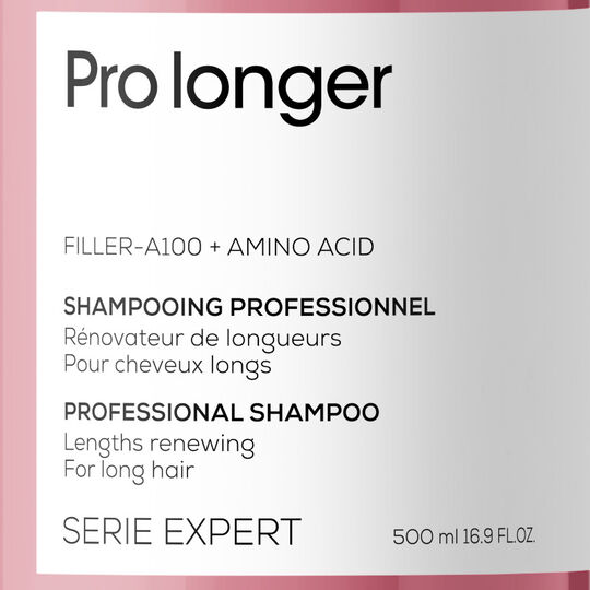 Shampooing rénovateur pour cheveux longs Pro Longer 500 ml,  Shampooing rénovateur pour cheveux longs Pro Longer 500 ml