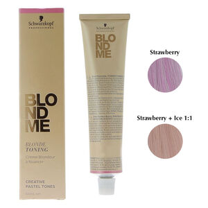 Cr&egrave;me blondeur &agrave; nuancer Blondme fraise
