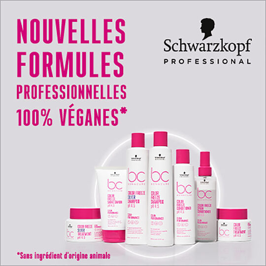 Masque argent pour cheveux gris et blancs BC Color Freeze Silver
