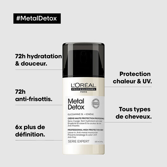 Crème haute protection anti-métal Métal Detox,  Crème haute protection anti-métal Métal Detox
