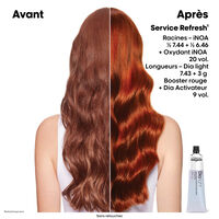 Coloration ton sur ton Dia light Hyaluronic 8 blond clair