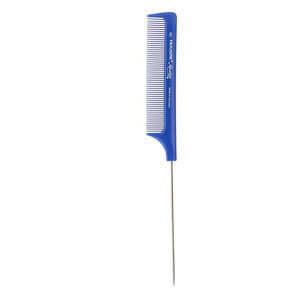Peigne à queue métal T261 Bleu,  Peigne à queue métal T261 Bleu