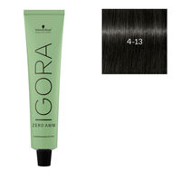 Coloration Igora Zero Amm 4-13 ch&acirc;tain cendr&eacute; mat