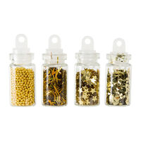 Paillettes pour ongles dor&eacute;