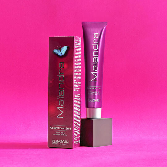 Coloration permanente Ma&iuml;andra 7.71 blond marron cendr&eacute;