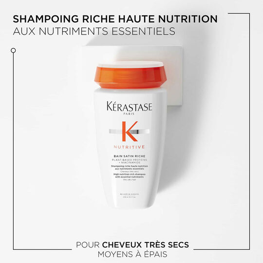 Routine Nutritive cheveux &eacute;pais