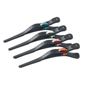 Pinces sépare-mèches non métalliques X 4,  Pinces sépare-mèches non métalliques X 4