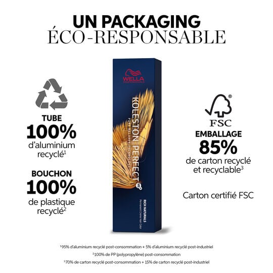 Coloration permanente Koleston Perfect Me+ 6/75 blond fonc&eacute; marron acajou