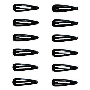 Pince clic clac noir PM,  Pince clic clac noir PM