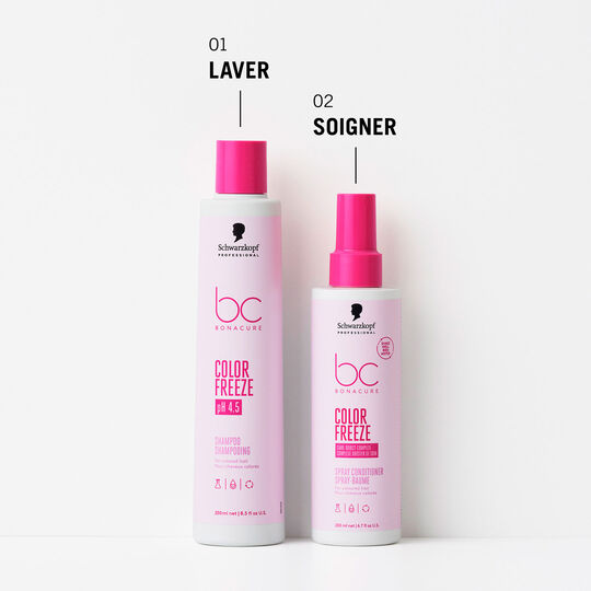 Shampooing pour cheveux color&eacute;s BC Color Freeze 1000ml