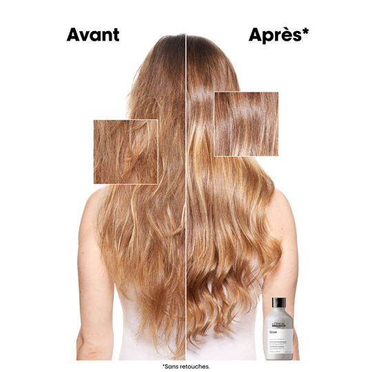 Shampooing d&eacute;jaunissant Silver recharge 500ml