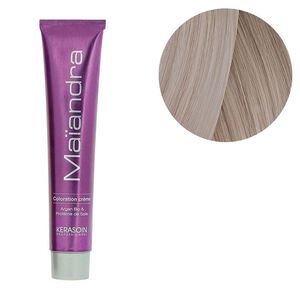 Coloration permanente Maïandra 12.81 super éclaircissant très blond perlé cendré,  Coloration permanente Maïandra 12.81 super éclaircissant très blond perlé cendré