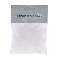 Mini élastiques caoutchouc lot de 240 transparent