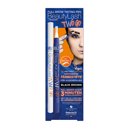 Stylo coloration des sourcils brun fonc&eacute;