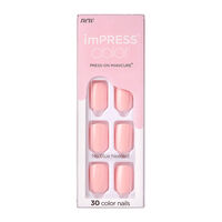 Faux ongles impress color pick me pink