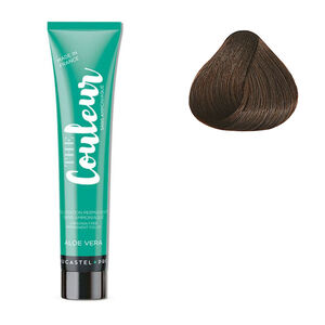 Coloration sans ammoniaque The Couleur 5.7 châtain clair marron,  Coloration sans ammoniaque The Couleur 5.7 châtain clair marron