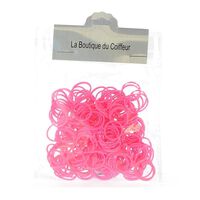 Mini élastiques caoutchouc lot de 240 rose,  Mini élastiques caoutchouc lot de 240 rose