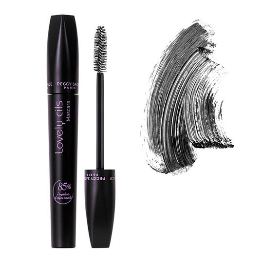 Mascara illusion faux cils Lovely cils noir, &agrave; l'huile de ricin