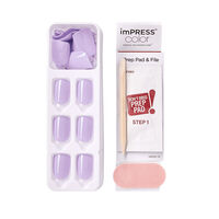 Faux ongles impress color purplect
