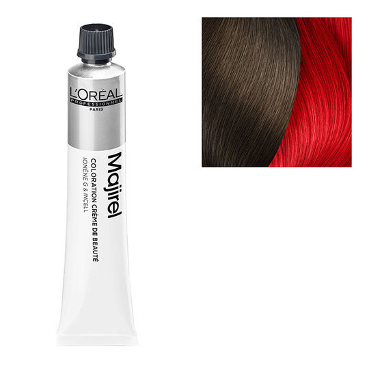 Coloration permanente Majirel Majicontrast rouge