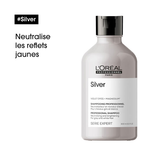 Duo recharge d&eacute;jaunissant Silver + shampooing 500ml