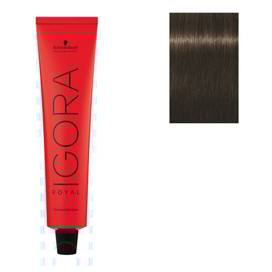 Coloration permanente Igora Royal 5-0 châtain clair naturel