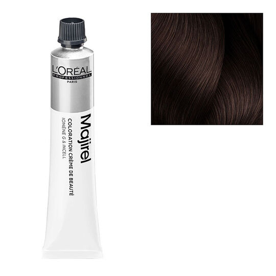 Coloration permanente Majirel 5.25 ch&acirc;tain clair iris&eacute; acajou