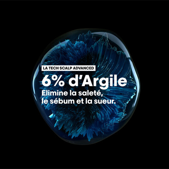 Argile 2-en-1 purifiante anti-gras Scalp Advanced 250ml