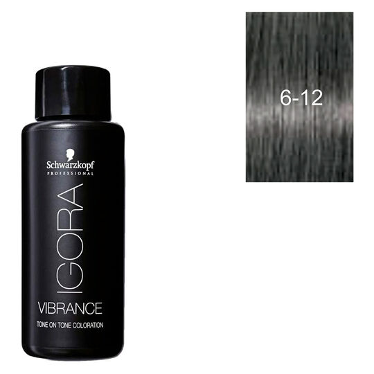 Coloration demi-permanente Igora Vibrance 6-12