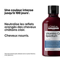 Rituel neutralisant Vitamino Color Spectrum cheveux châtains clairs, anti-orange